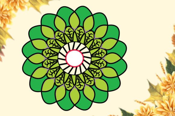 Exploring the Creative World of a Beautiful Floral Mandala Vector