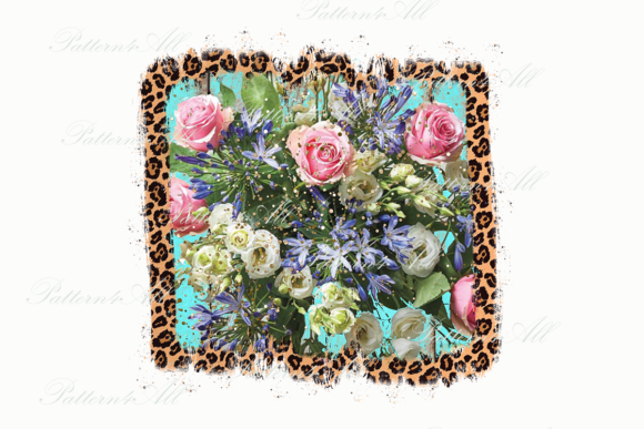 Mastering Creativity with the Distressed Leopard Floral PNG Sublimatio