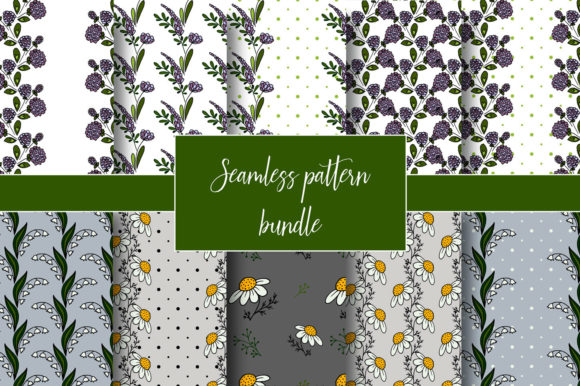 Your Creative Toolkit: Exploring the Floral Seamless Pattern Set